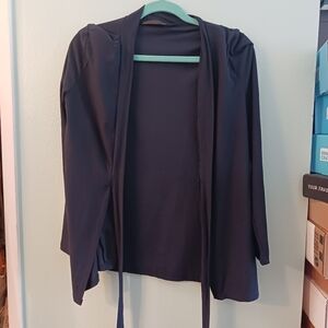 Navy Blue Open Front Cardigan | Shiela Rose | Size M